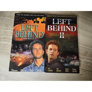 Left Behind I & II VHS‎ Bundle Kirk Cameron